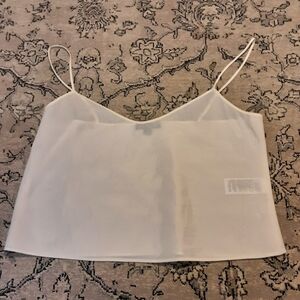 J. Crew Sheer Cropped Cami